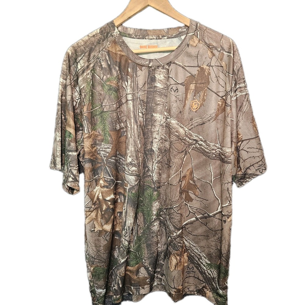 Game Winner Men's 2XL Camo T-Shirt – Short Sleeve Hunting Outdoor XXL